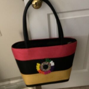 Chic Multicolor Tote Bag